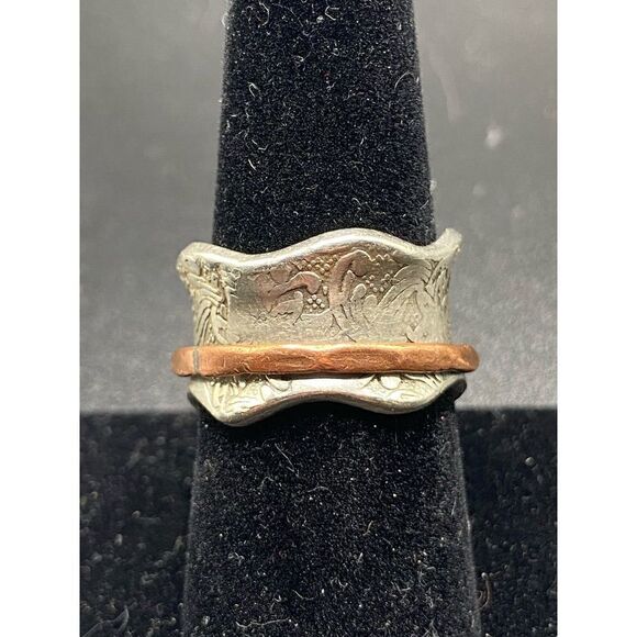 925 Sterling silver spinner ring - Picture 5 of 11